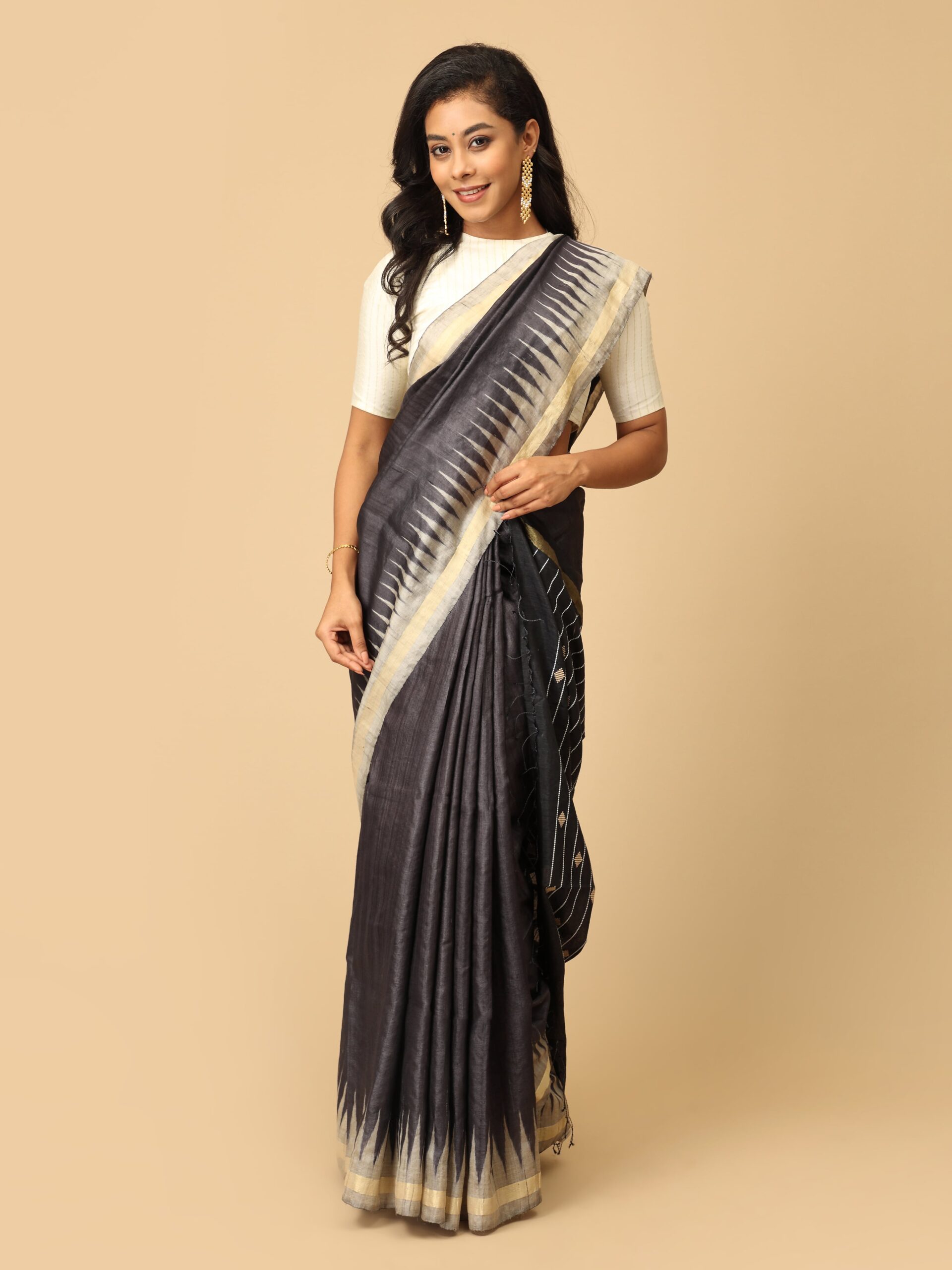 Gopalpur Natural Handspun Tussar - Image 4