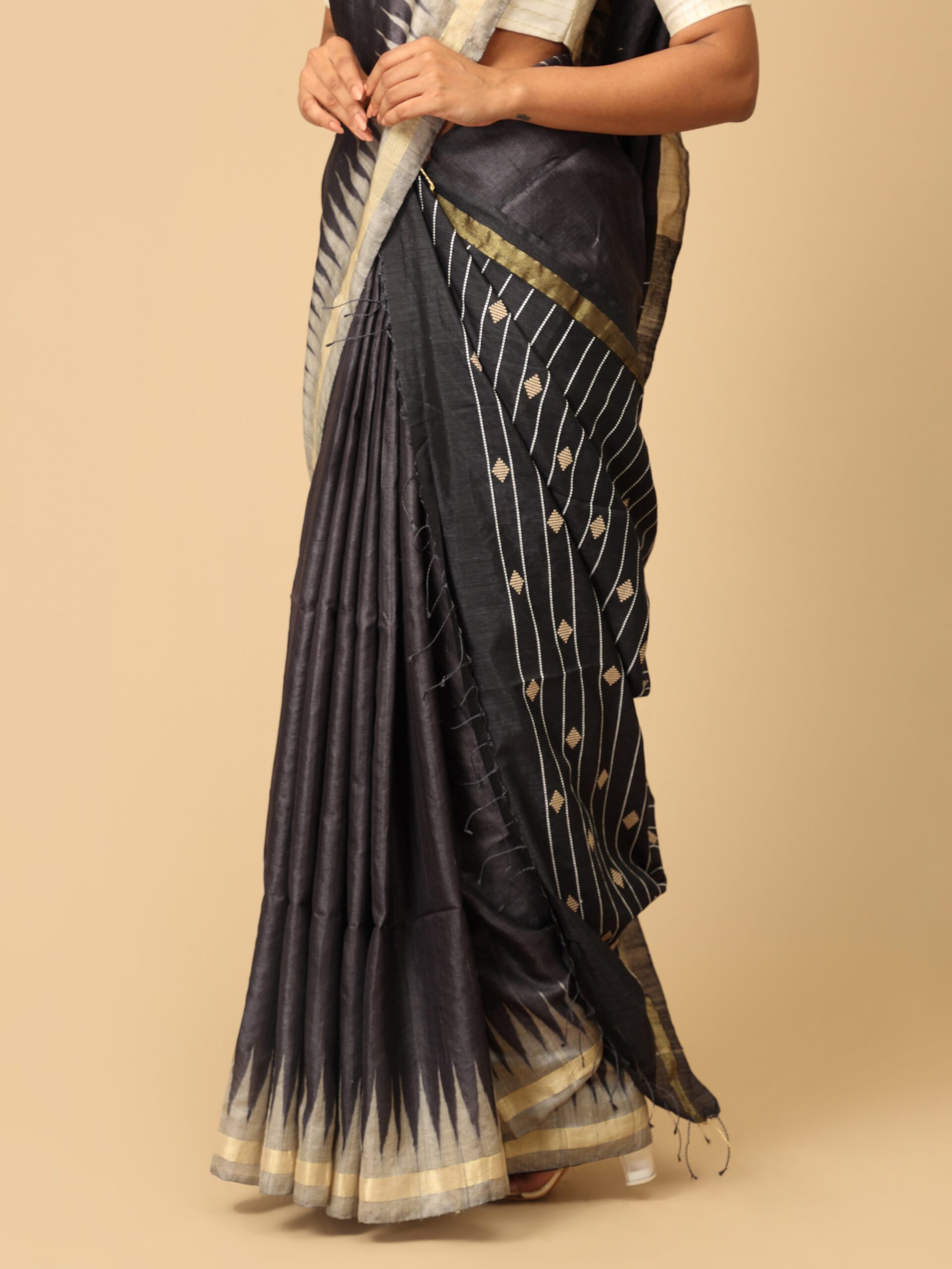 Gopalpur Natural Handspun Tussar - Image 3