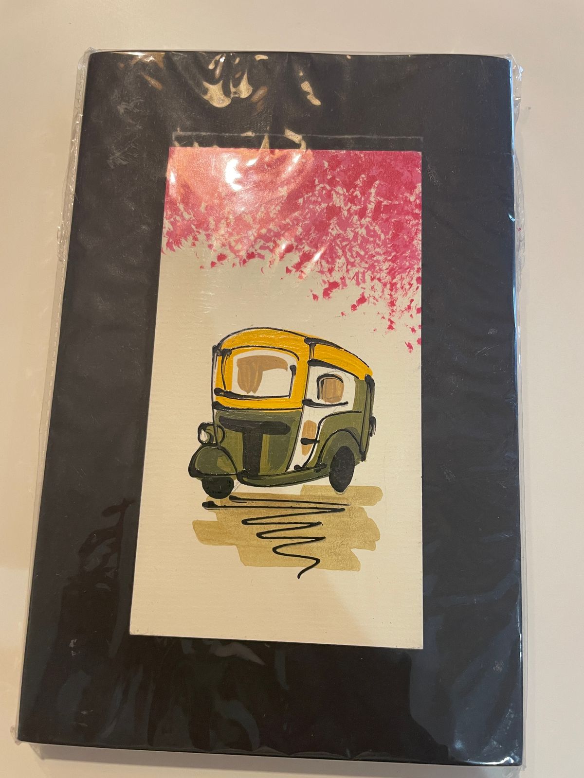 Handmade book When bangalore wears pink